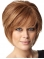 Pleasing Auburn Straight Chin Length Wigs For Cancer