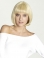 Comfortable Blonde Straight Chin Length Wigs For Cancer