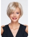 Sassy Blonde Monofilament Chin Length Synthetic Wigs