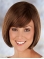 Brown Straight Synthetic Discount Medium Wigs