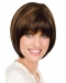 Monofilament Straight Synthetic Exquisite Wigs For Cancer