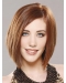 Modern Auburn Lace Front Chin Length Remy Human Lace Wigs