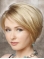 Exquisite Blonde Straight Chin Length Lace Front Wigs For Cancer