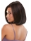 Fashionable Straight Monofilament Chin Length Lace Wigs For Cancer