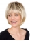 Radiant Blonde Monofilament Chin Length Wigs