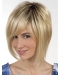 Soft Blonde Monofilament Chin Length Lace Wigs