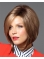 Tempting Brown Straight Chin Length Synthetic Wigs