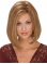 Sleek Blonde Bobs Chin Length Synthetic Wigs