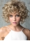 Curly Lace Front Blonde Classic Synthetic Lace Front Wigs