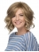 Blonde Curly Chin Length Layered Lace Front Synthetic Wigs