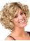 Buy Human Hair Blonde Layered Curly 10" Wigs