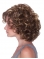 Impressive Blonde Curly Chin Length Synthetic Wigs