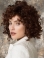 High Quality Chin Length Curly Auburn Layered Perfect Wigs