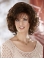 Easeful Brown Curly Chin Length Classic Wigs
