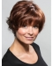 Durable Monofilament Curly Chin Length Celebrity Wigs