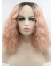 Chin Length Curly Without Bangs Lace Front 13" Synthetic Wigs