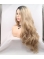 Blonde Long Wavy  Sunkissed Synthetic Lace Front Wigs