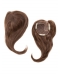 Add On Left Topper | Heat Friendly/Human Hair Blend Hair Extension (Monofilament Base) 