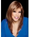 Attractive  18'Long Straight Capless  With Bangs Wendy Williams Remy Human Hair Women Wigs