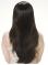  Capless 24'' Long Black Straight  Synthetic Women Wigs