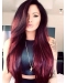 Beautiful Red Mono Top Capless Remy Human Hair Women Wigs