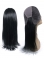 14'' Long Stylish Black Straight Full Lace Remy Human Hair Women Wigs