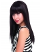20'' Gentle Black Straight Capless Long 100% Remy Human Hair Women Wigs