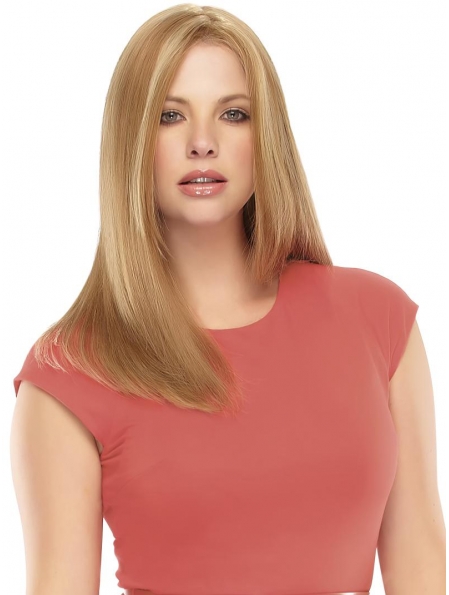 20"  Long Straight Lace Front Blonde Remy Human Hair Women wigs