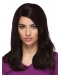 14'' High Quality Black Straight Long Lace Front Remy Human Hair Women Wigs