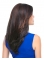 16'' Long Straight High Quality monofilament Lace Front Black Layered synthetic Women Wigs