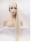 24'' Long Straight Without Bangs Synthetic  Grey Women Wigs