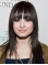 16" Capless Long Brown With Bangs Demi Lovato Wigs