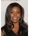 16'' Straight Long Without Bangs Ombre/2 Tone Lace Front  Synthetic Women Gabrielle Union Wigs