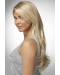 26'' Blonde Straight Without Bangs Capless Synthetic Pleasing Long Women Wigs