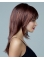 Elegant Layered Synthetic Capless Blonde Straight With Bangs Long Women Wigs