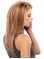 18'' Blonde Straight Without Bangs 100% Hand-Tied Monofilament Top Remy Human Hair Soft Wigs For Cancer