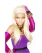 24'' Elegant Blonde Straight Capless Long  Indian Remy Human Hair Nicki Minaj Wigs