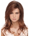 18'' Easy Srtaight Monofilament Lace Front Auburn  Long Glueless Synthetic Women Wigs