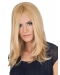 18'' Blonde Straight Without Bangs 100% Hand-Tied Monofilament Remy Human Hair Incredible Long Woomen Wigs