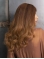 18'' Wavy Without Bangs Monofilament Lace Front Ombre/2 Tone  Quality Long Human Hair Women Wigs