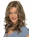 15" Wavy Without Bangs Lace Front Blonde Long Synthetic Women Wigs