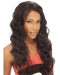 Beautiful Brown Wavy Long Human Hair Lace Front Wigs