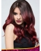 Fabulous 24 Inch long Wavy Style Lace Front 100% Remy Hair Ombre Wigs