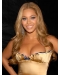 Beyonce Knowles Elegant 100% Indian Human Hair Full Lace Long Wavy Wig about 22 Inches