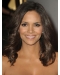 Halle Berry Expertly Designed Long Layered Wavy Full Lace Human Hair Wig 16 Inches