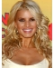 Jessica Simpson delicate long softly layered wavy lace wig about 20 inches