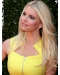 Jessica Simpson Girlish and Intellectual 100% Human Remy Hair Long Layered Straight Lace Wig about 20 Inches
