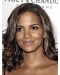 Halle Berry Pretty Glamorous Long Layered Body-wave Style Lace Human Hair Wig 18 Inches