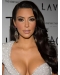 Trendy Wavy Long Black Kim Kardashian Hair