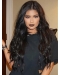 Gorgeous Long Curly Black Without Bangs Kylie Jenner Inspired Wigs